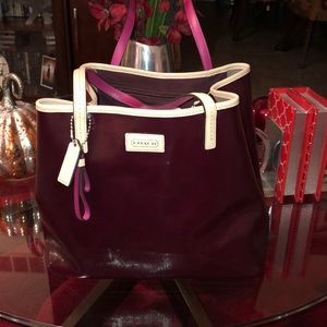 Coach purse and wallet